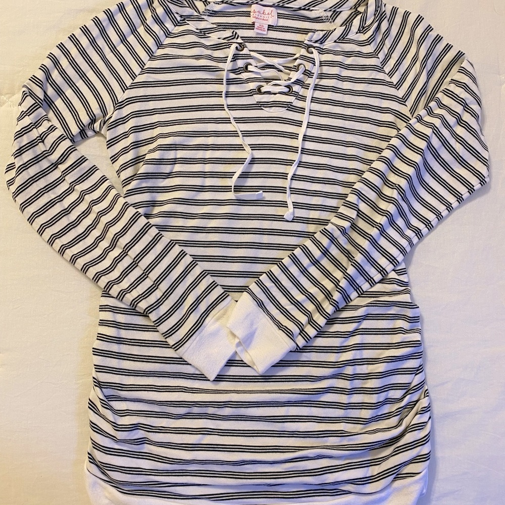 ISABEL MATERNITY Striped Sweatshirt